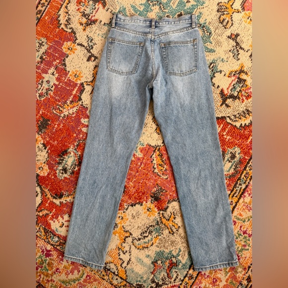 John Galt Classic Blue Denim Jeans - Picture 2 of 4